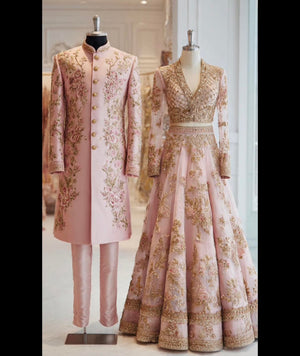 Elegant Bridal Couple Outfit Collection